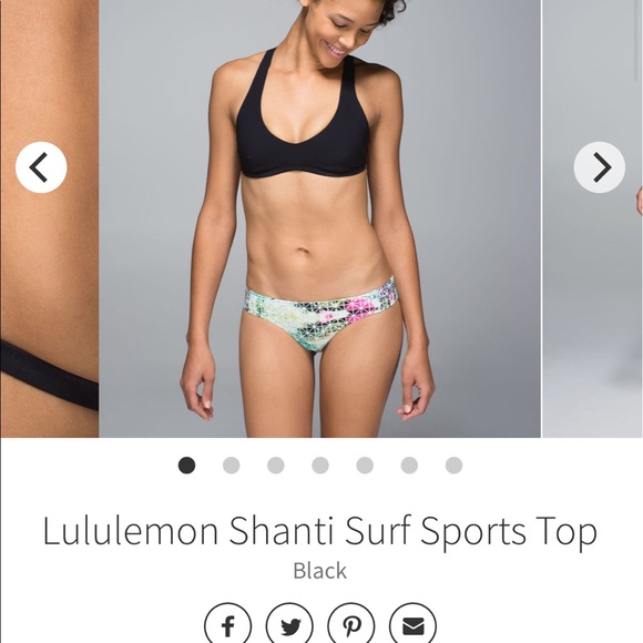 Lululemon Shanti Surf Sports Top Size 10 NWT - Picture 8 of 8